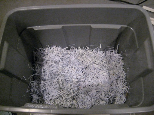 Compost shredded paper  - Indoor Composting 101