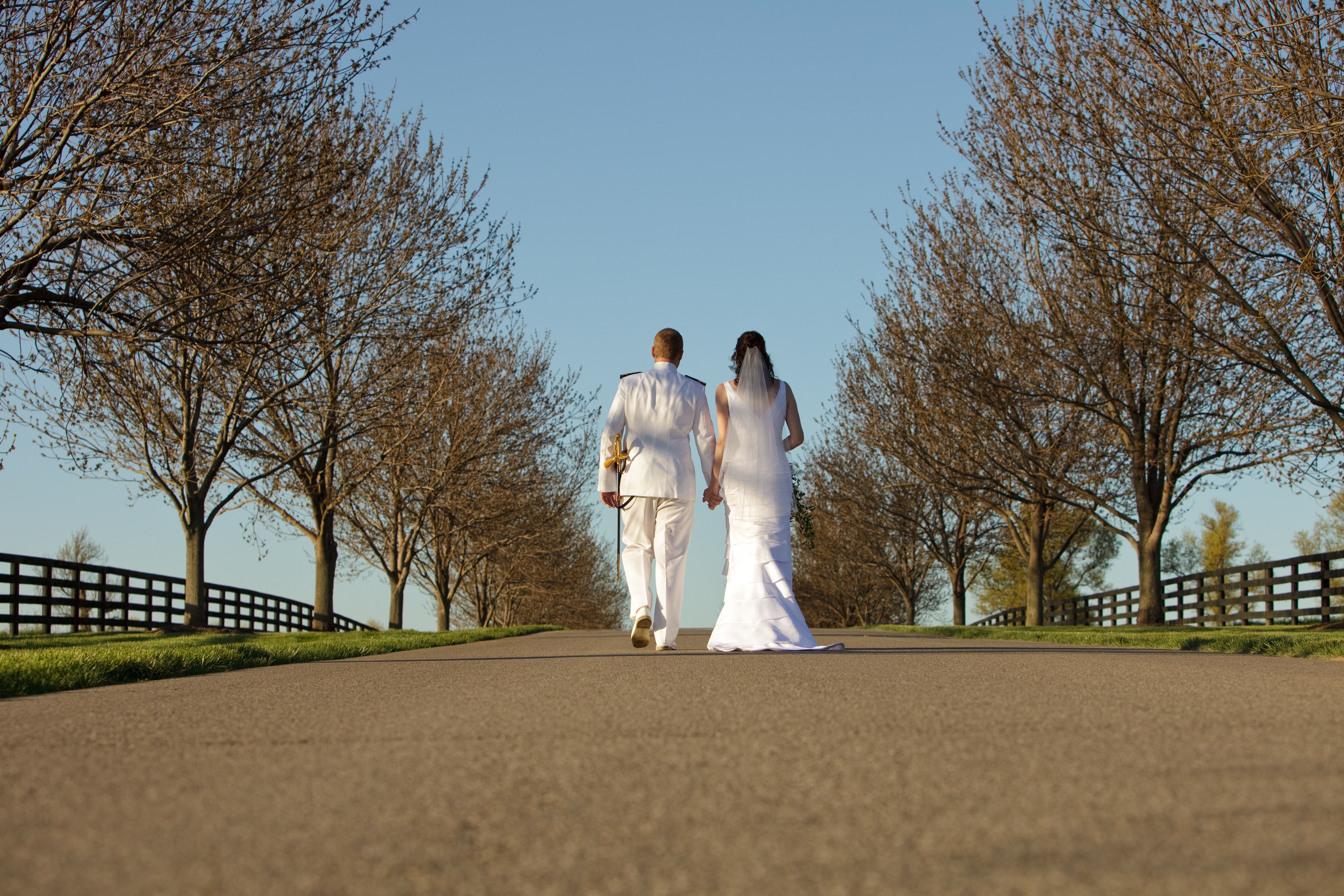 Wedding walkingaway - Our Wedding Photos - One Year Later