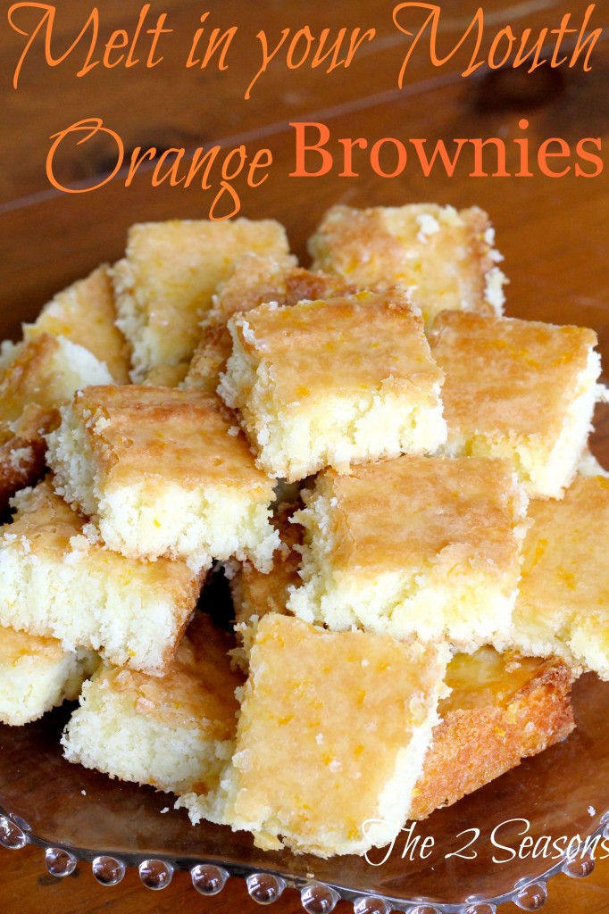 Orange Brownies1 682x1024 - Orange Brownies Recipe