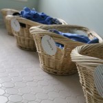Labeled Laundry Baskets