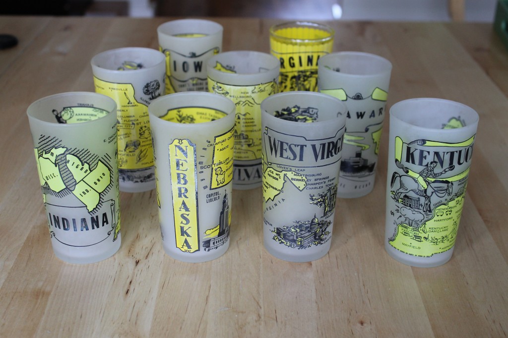 Cups 2 1024x682 - Vintage State Glasses