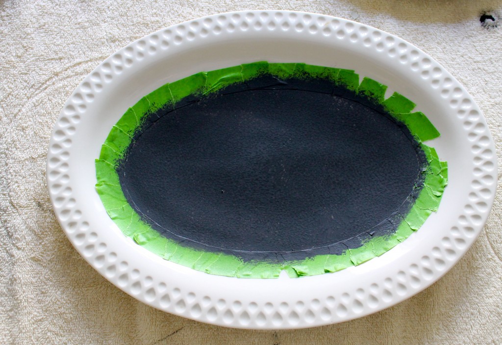 Tray one coat 1024x703 - Serving Platter Chalk Board