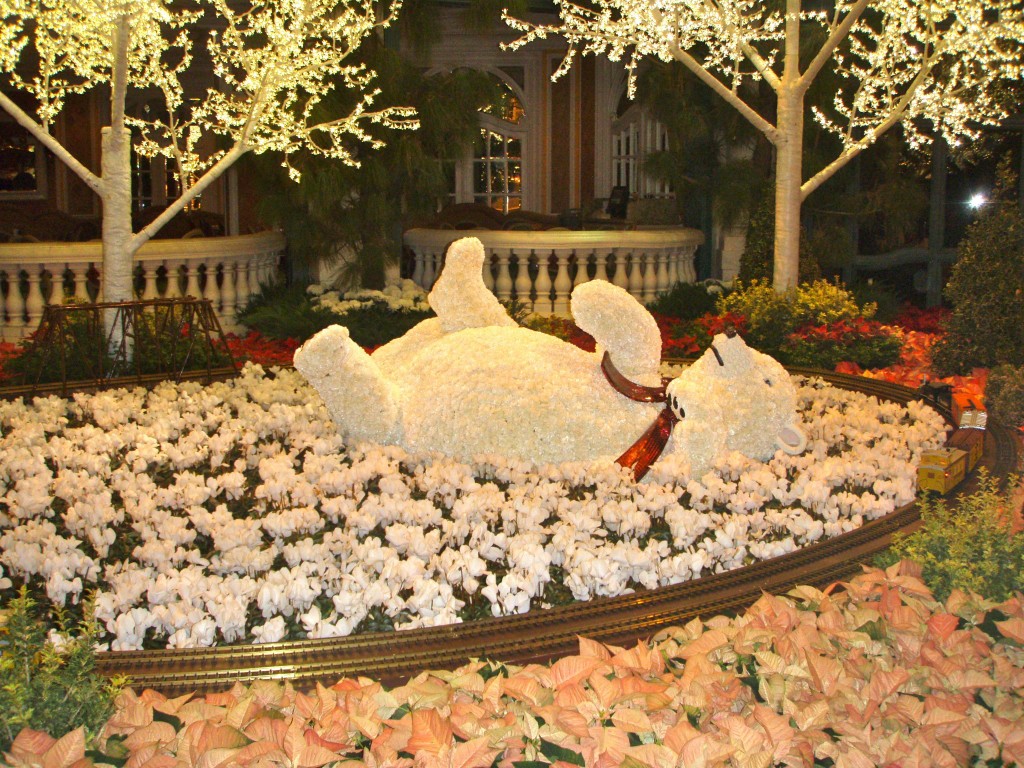 Hotel Polar bear 1024x768 - Christmas at the Bellagio