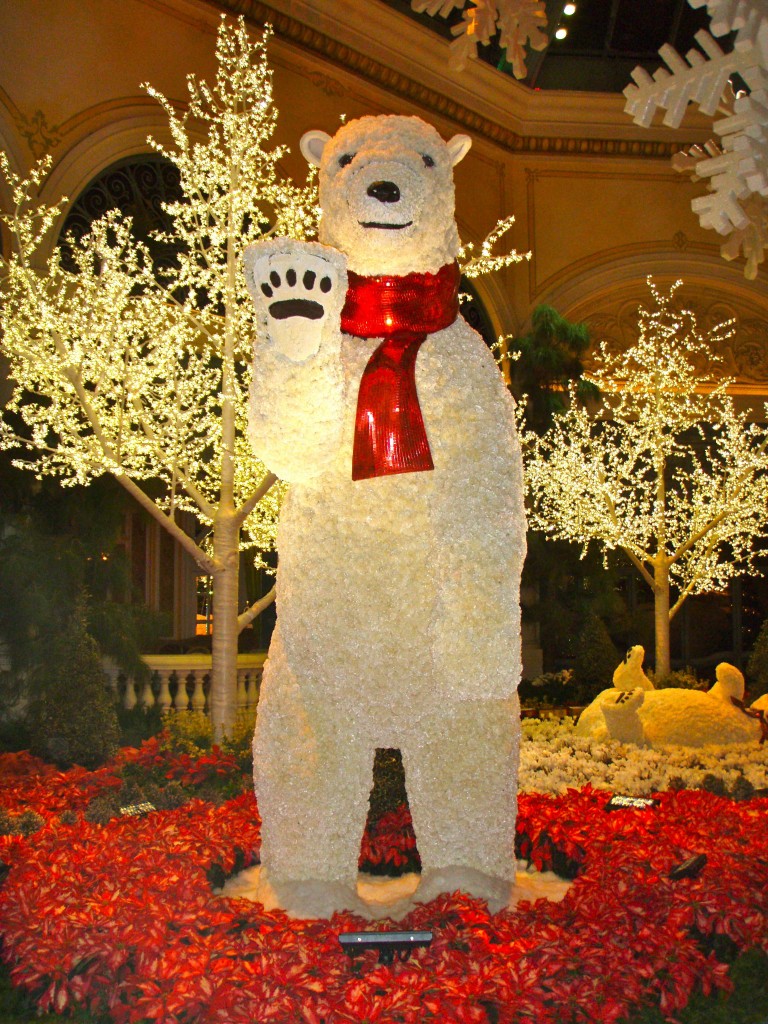 Hotel another Bear 768x1024 - Christmas at the Bellagio
