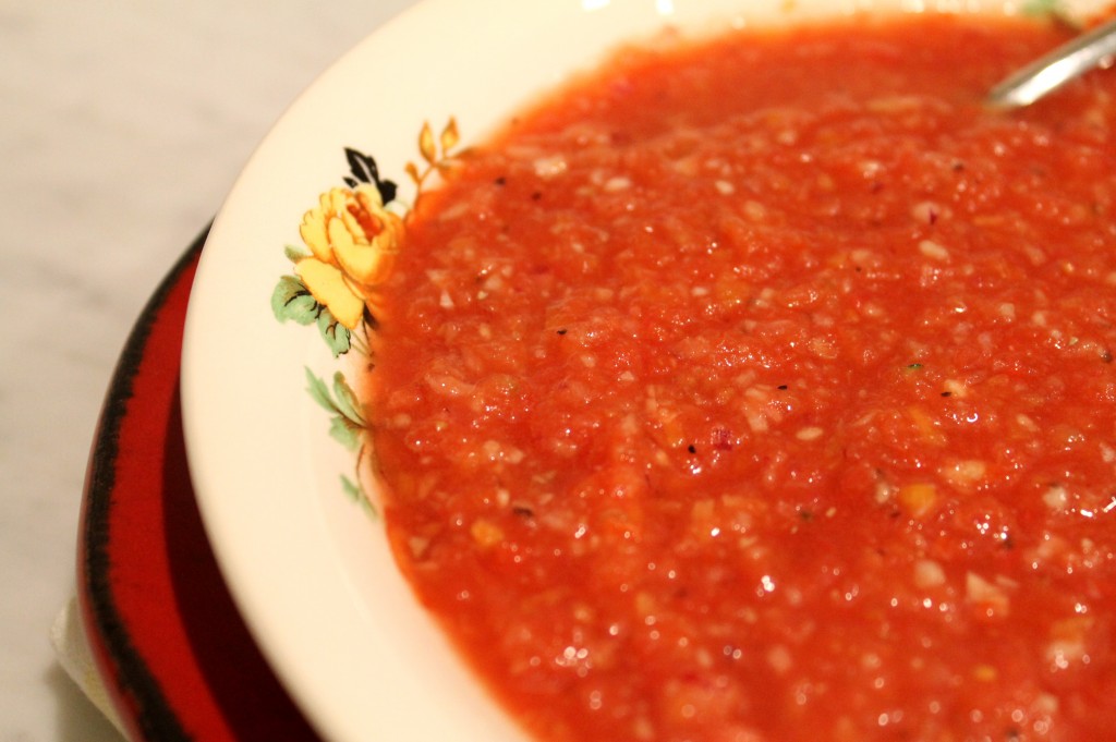 IMG 2694 1024x681 - Summer is for Gazpacho