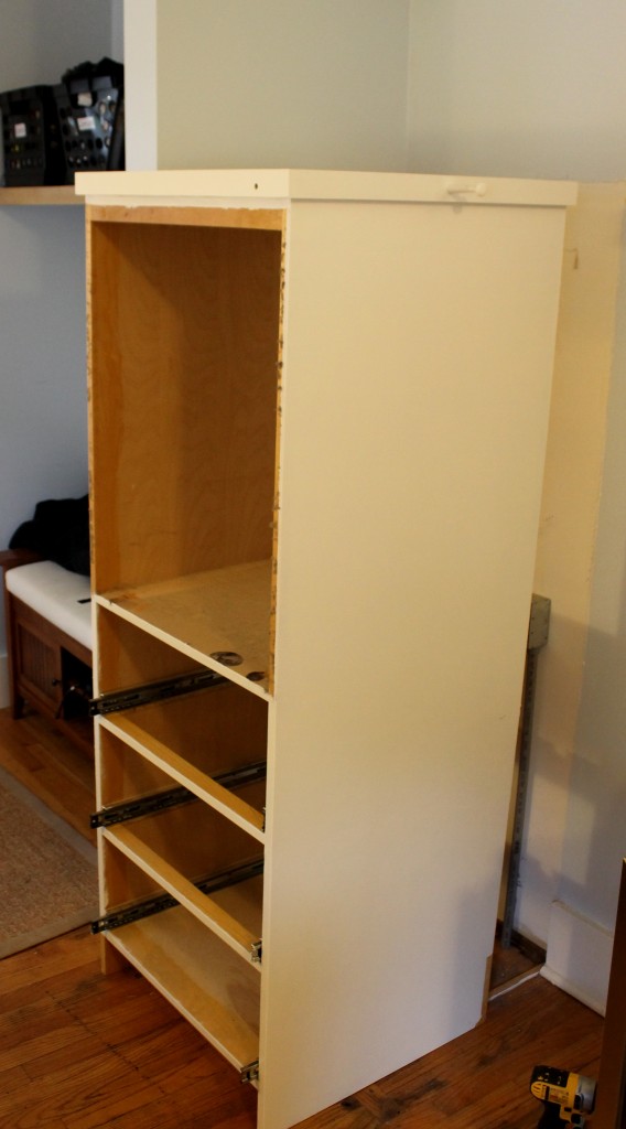 Cabinet before 568x1024 - We Installed Our New Oven!!!