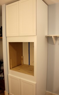 cabinet in place 202x323 - New cabinet