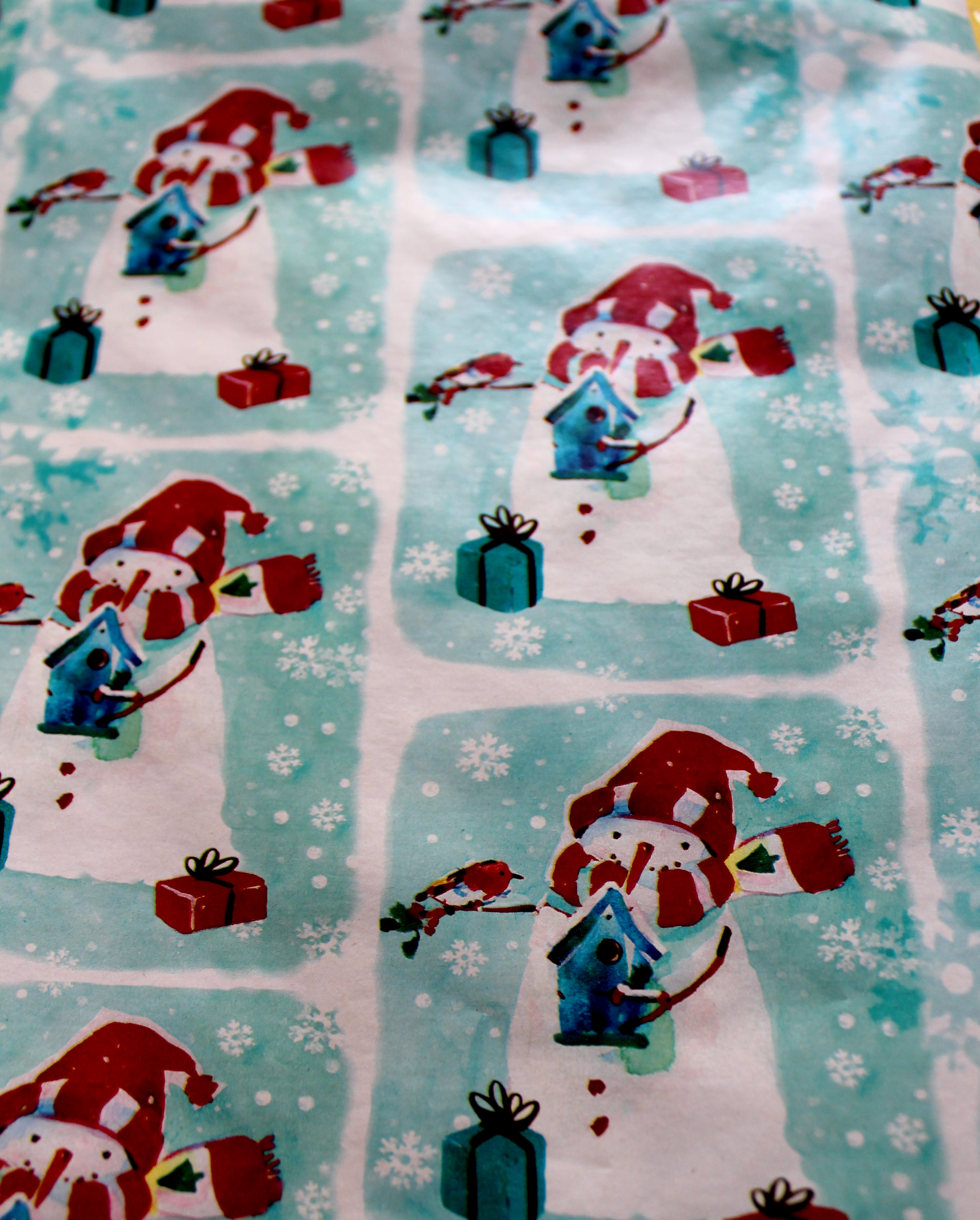 Paper before - DIY Christmas Chargers