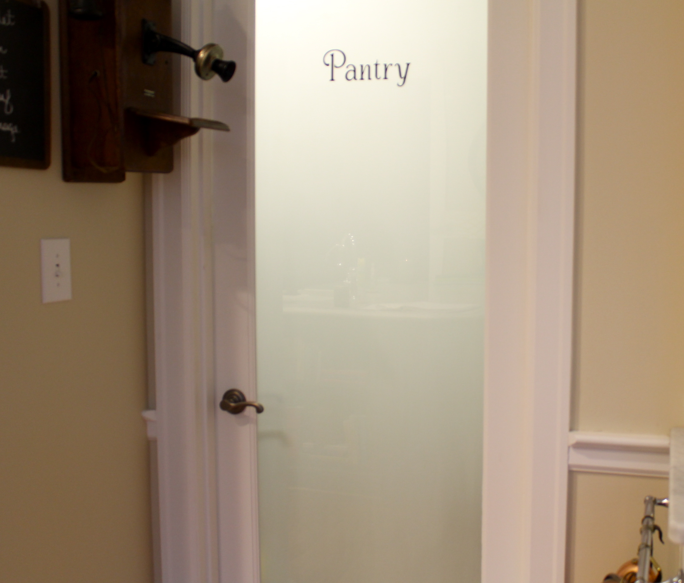 IMG 4339 - New Pantry Sign