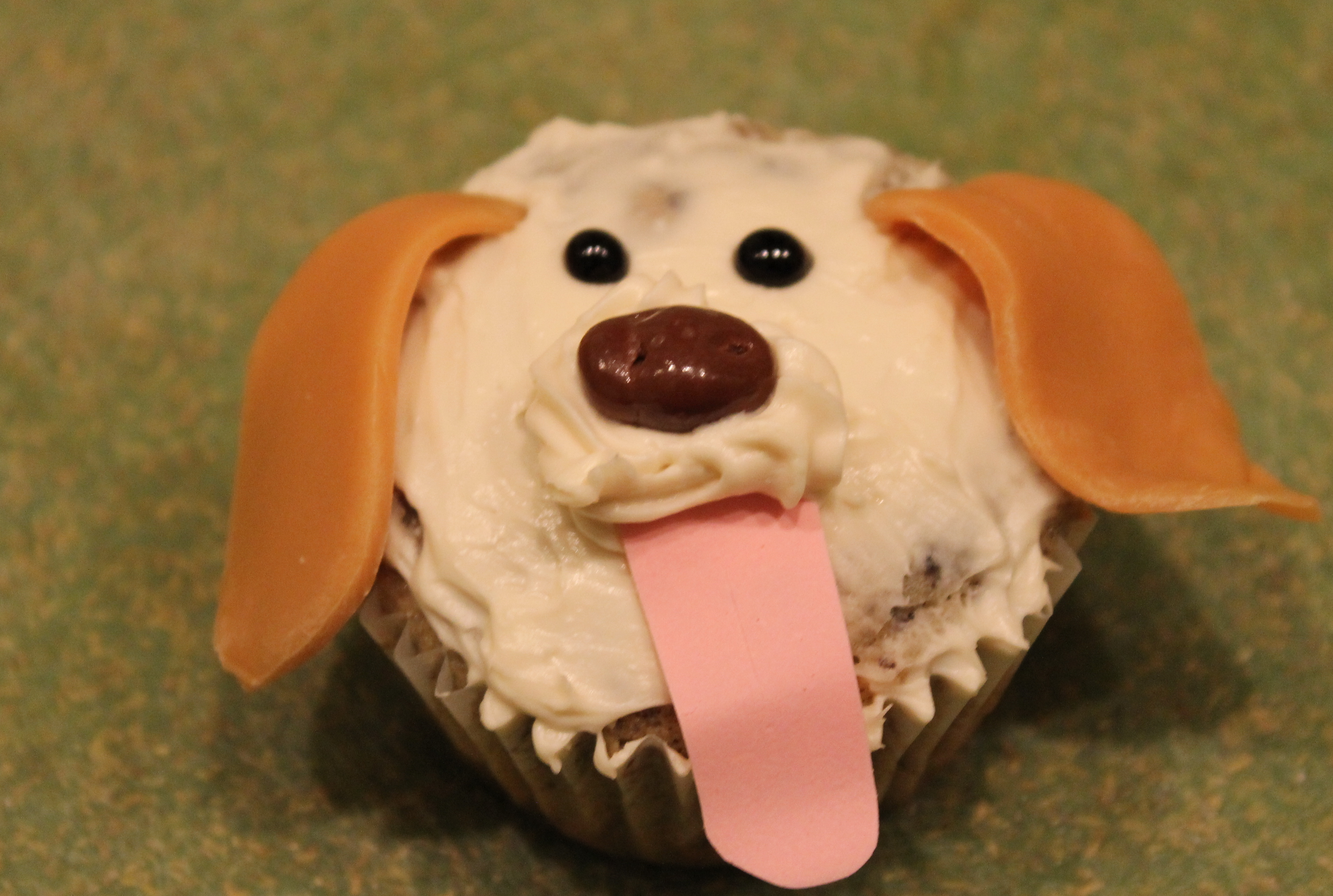 Cupcake finished - Adorable Puppy Cupcakes