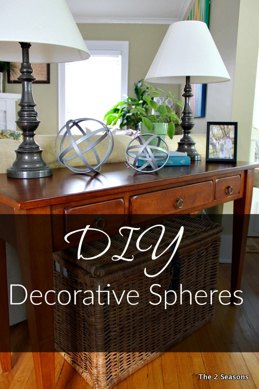 DIY Decorative Spheres - Make These Decorative Spheres