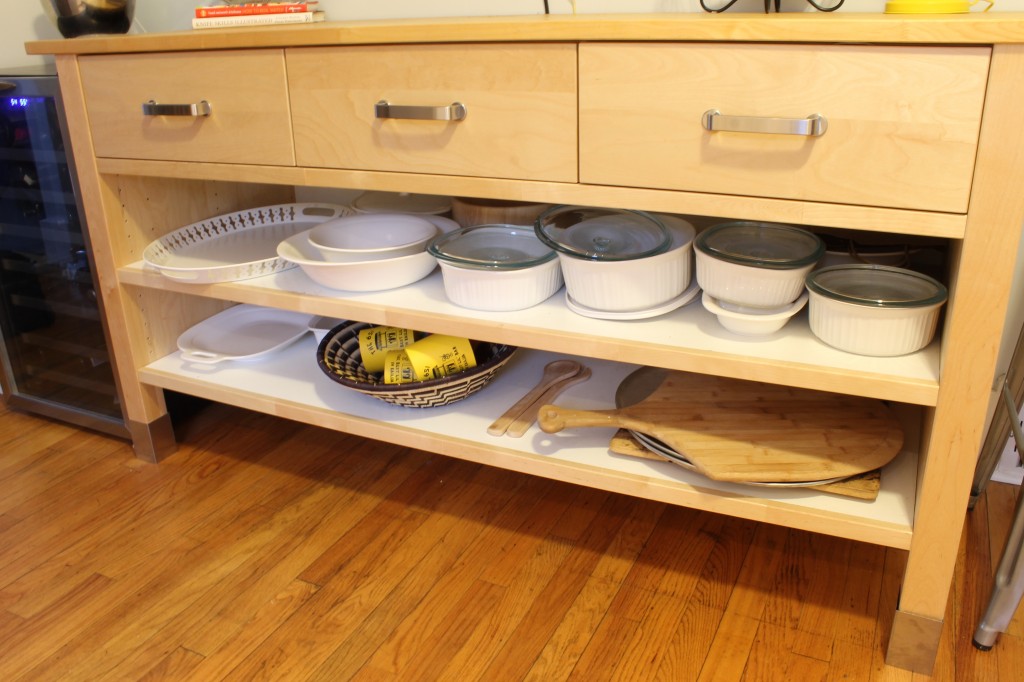 shelf 1024x682 - Staging Kitchen Shelves