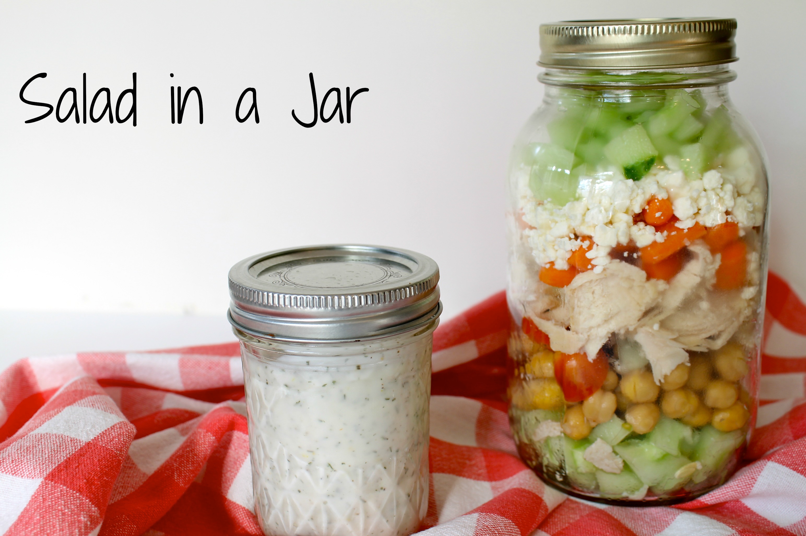 Salad in a Jar - Salad in a Jar