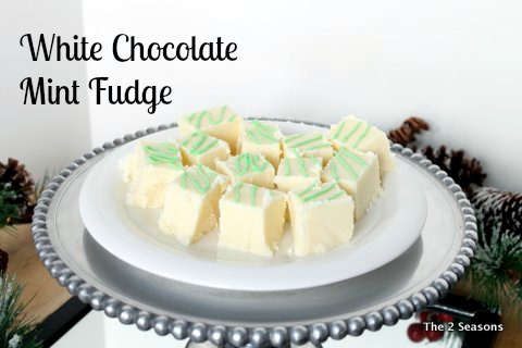 Fudge better - White Chocolate Mint Fudge