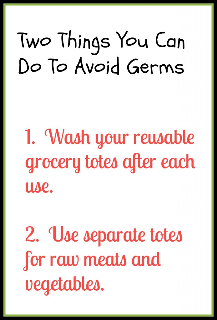Avoiding Germs 694x1024 - Are Your Shopping Bags Clean?