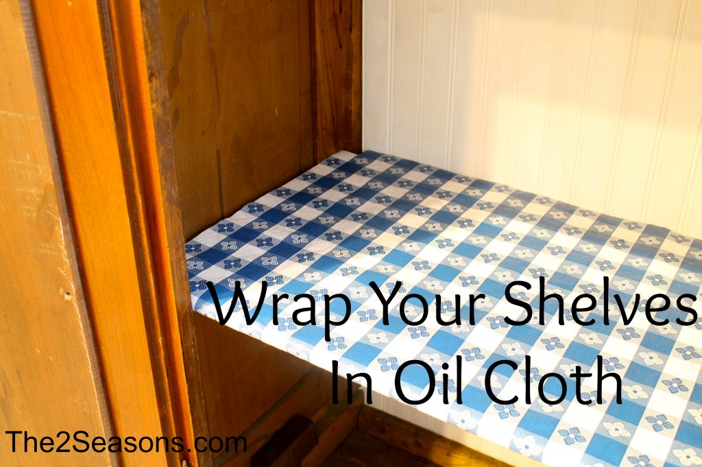 Oil Cloth on Shelves 1024x681 - A Return to Oil Cloth
