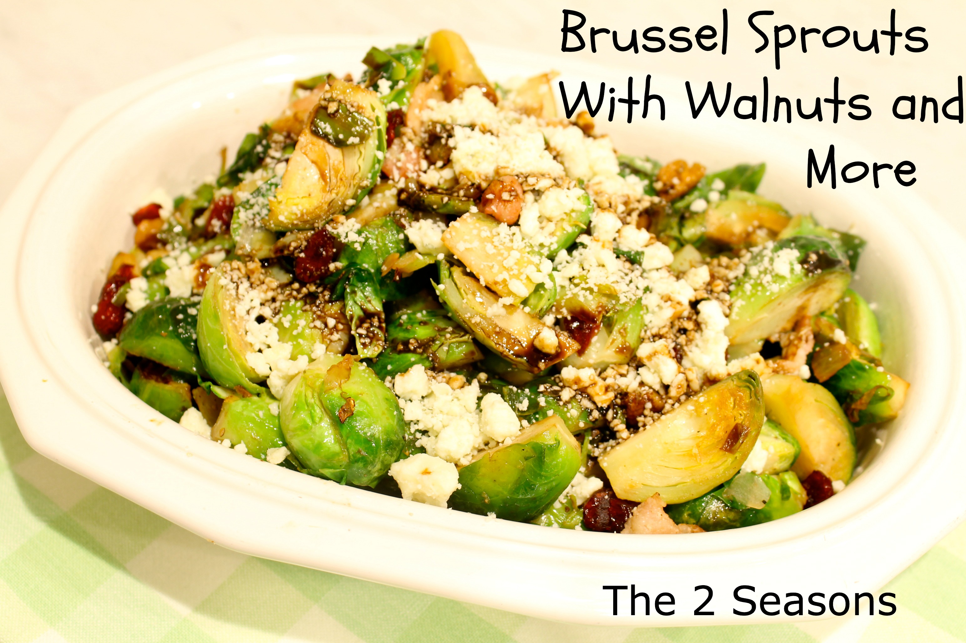 Brussel Sprouts and More - Making Greek Crostini