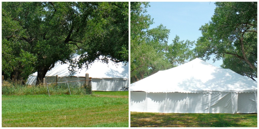 Wedding tent 1024x512 - Summer Outdoor Wedding Reception