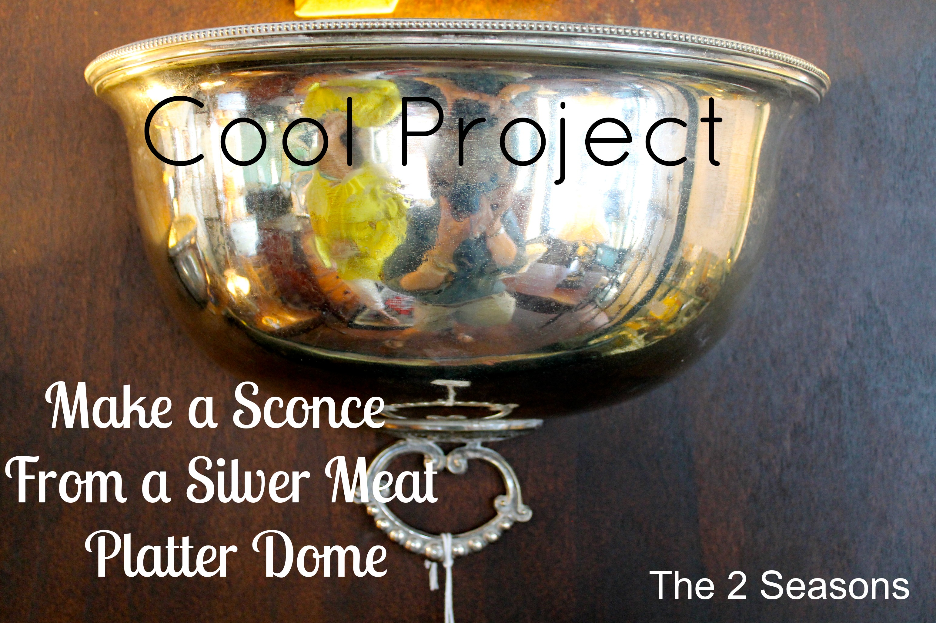 Silver Dome Sconce - DIY Decorative Magnets