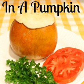 Pumpkin pot pie 275x275 - Chicken Pot Pie Baked in a Pumpkin