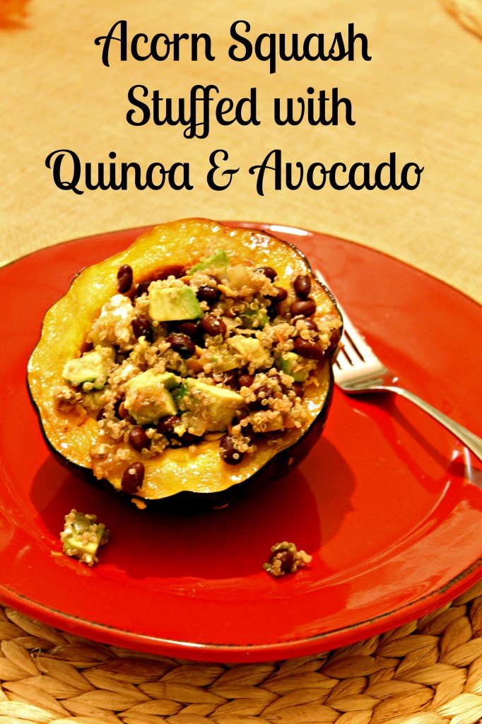 Pic Squash 682x1024 - Avocado & Quinoa Stuffed Acorn Squash Recipe