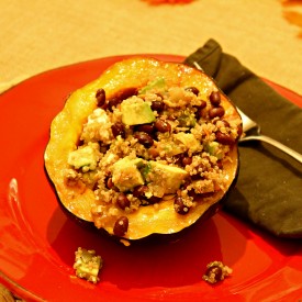Pic2 squash 275x275 - Avocado & Quinoa Stuffed Acorn Squash Recipe