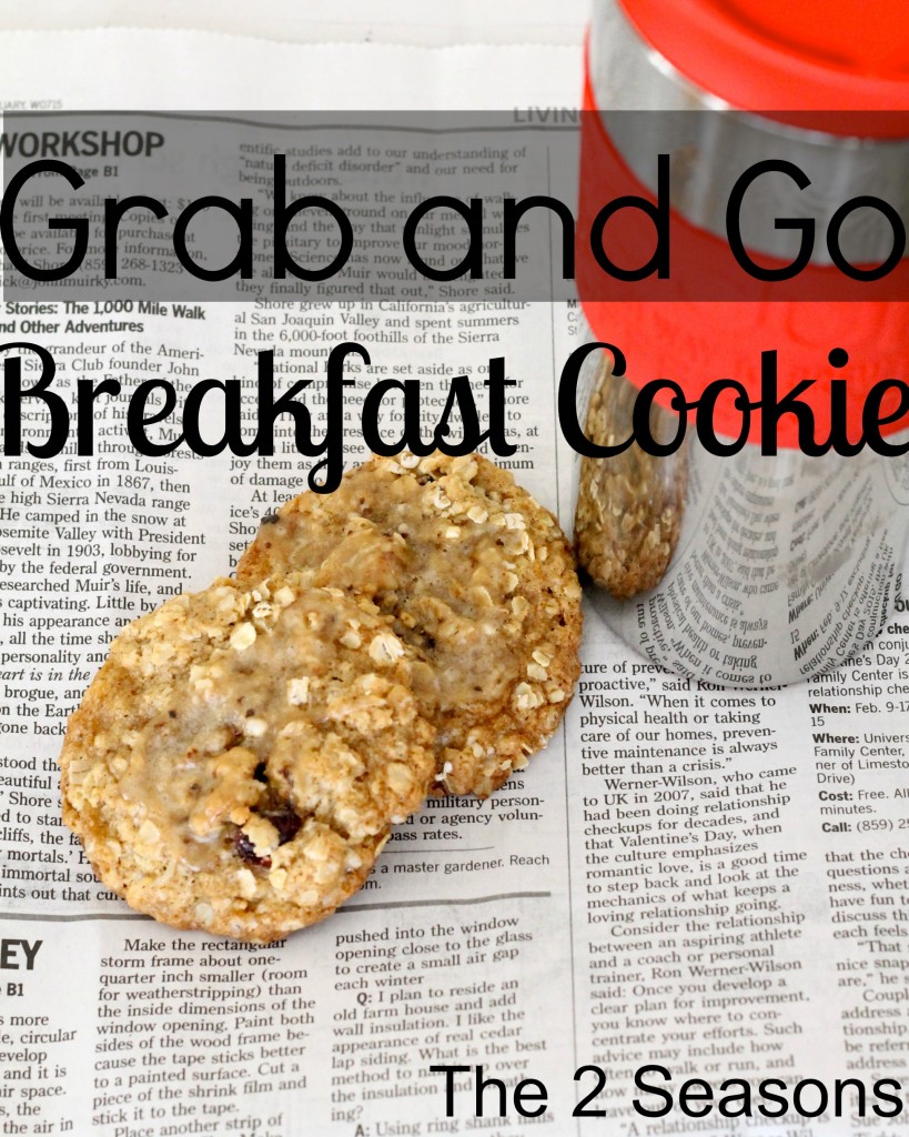 Breakfast Cookie 1 819x1024 - Grab and Go Breakfast Cookie Recipe
