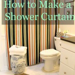DIY Shower Curtain 150x150 - Projects