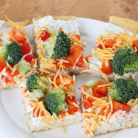 Cold Veggie Pizza
