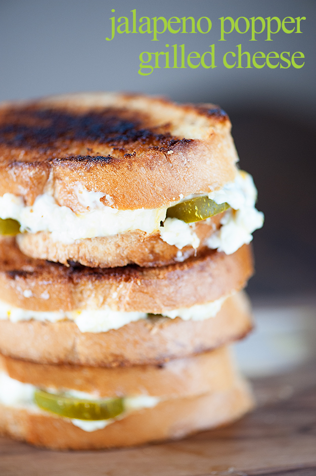 jalapeno popper grilled cheese sandwich recipe 3 - Seasons' Saturday Selections