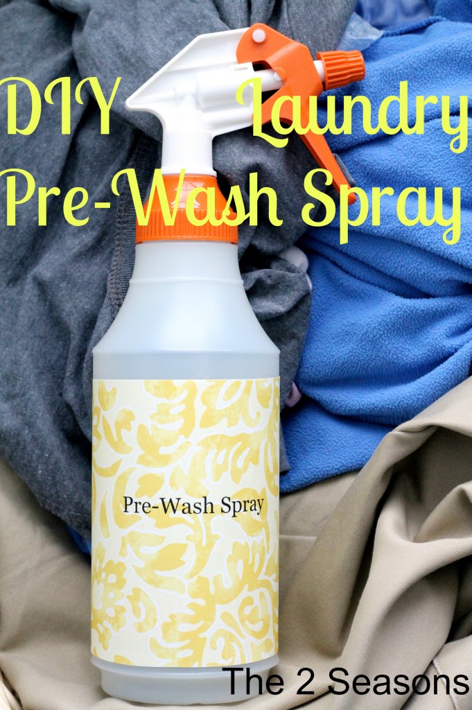 DIY Laundry Pre wash Spray 681x1024 - DIY Laundry Pre-wash Spray