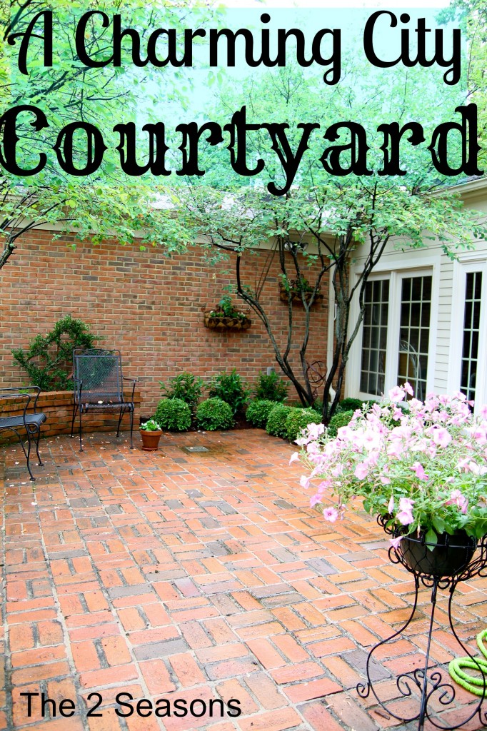 Courtyard 682x1024 - Landscaping the Courtyard