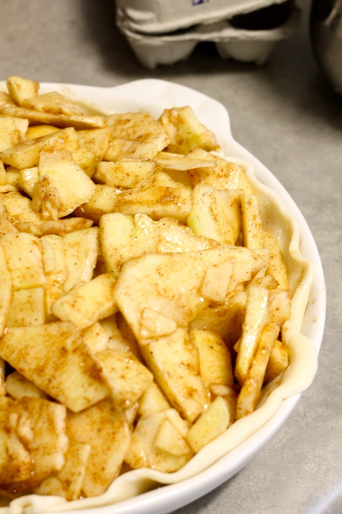 IMG 1506 682x1024 - Sour Cream Apple Pie Recipe