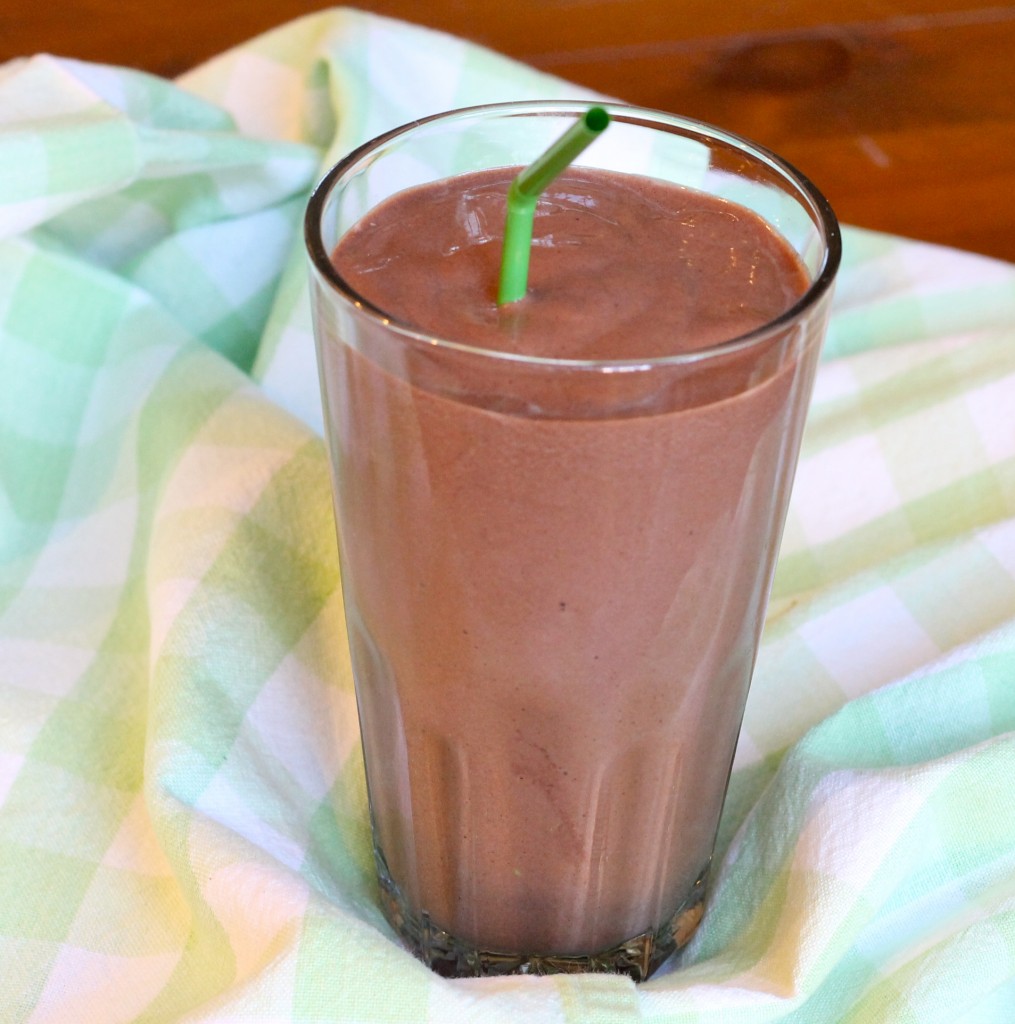 IMG 2173 1015x1024 - Healthy, Low-Cal Chocolate Smoothie