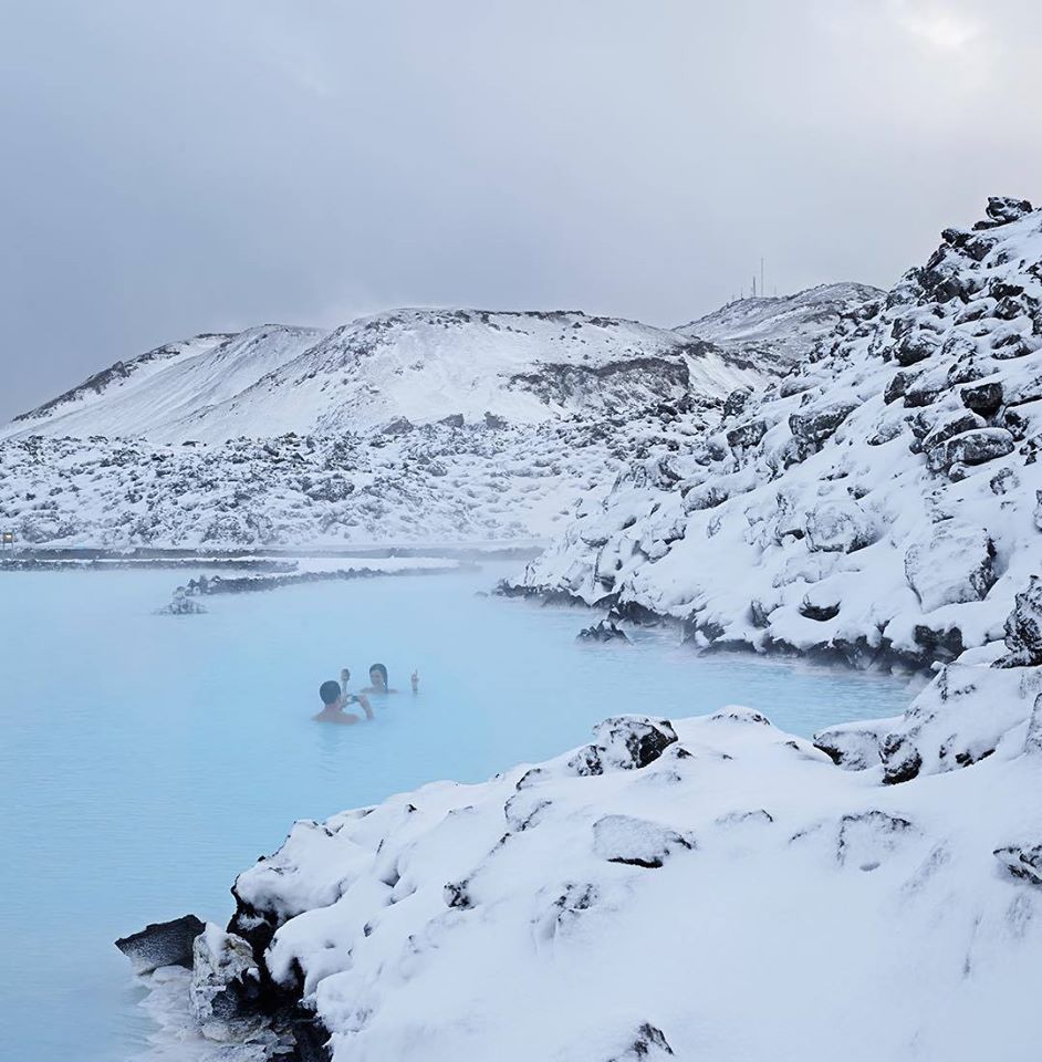 Blue Lagoon - Visiting Iceland in the Winter