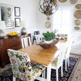 Dining room reveal - The 2 Seasons