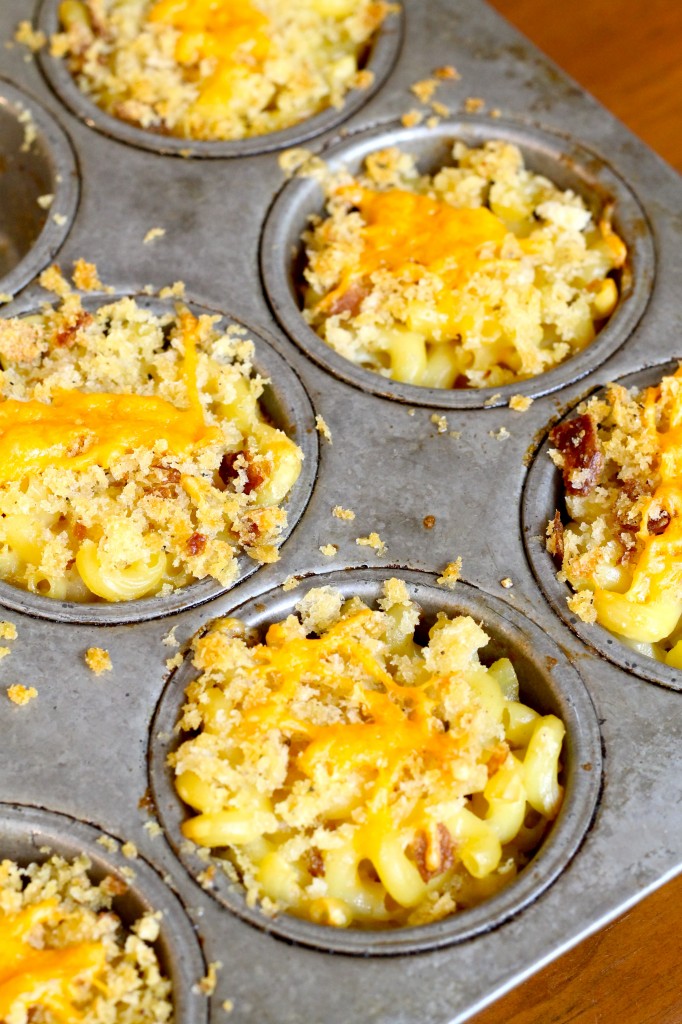 IMG 2559 682x1024 - Easy Mac and Cheese Muffins