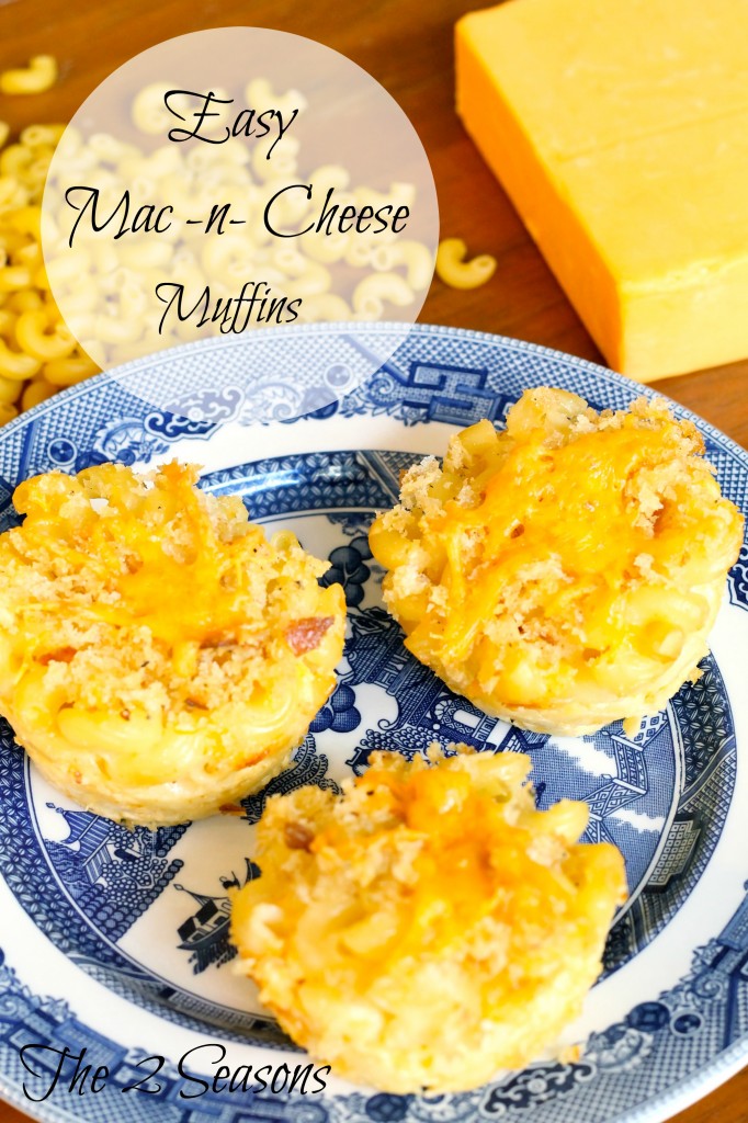 Mac n Cheese Muffins 682x1024 - Tailgating Food Round-Up