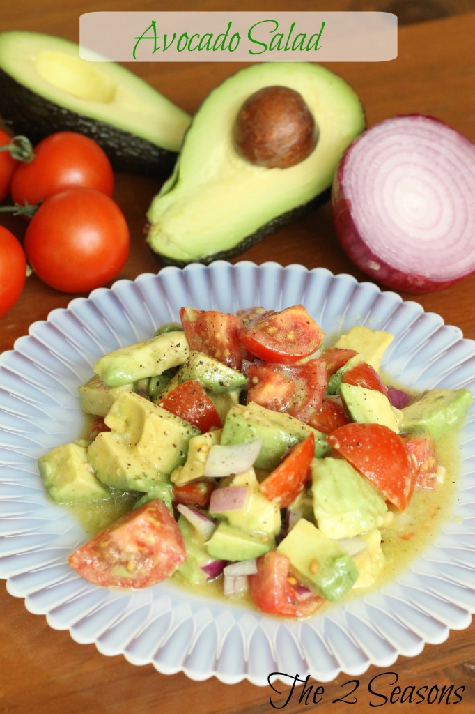 Avocado Salad 682x1024 - Summertime Recipe RoundUp