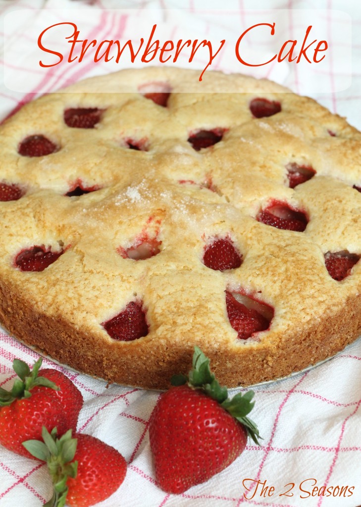 Strawberry Cake 729x1024 - Summertime Recipe RoundUp