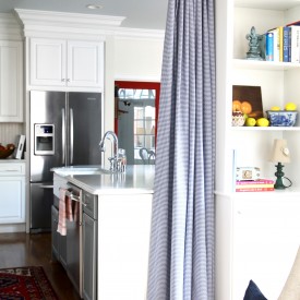 Kitchen privacy screen - The 2 Seasons