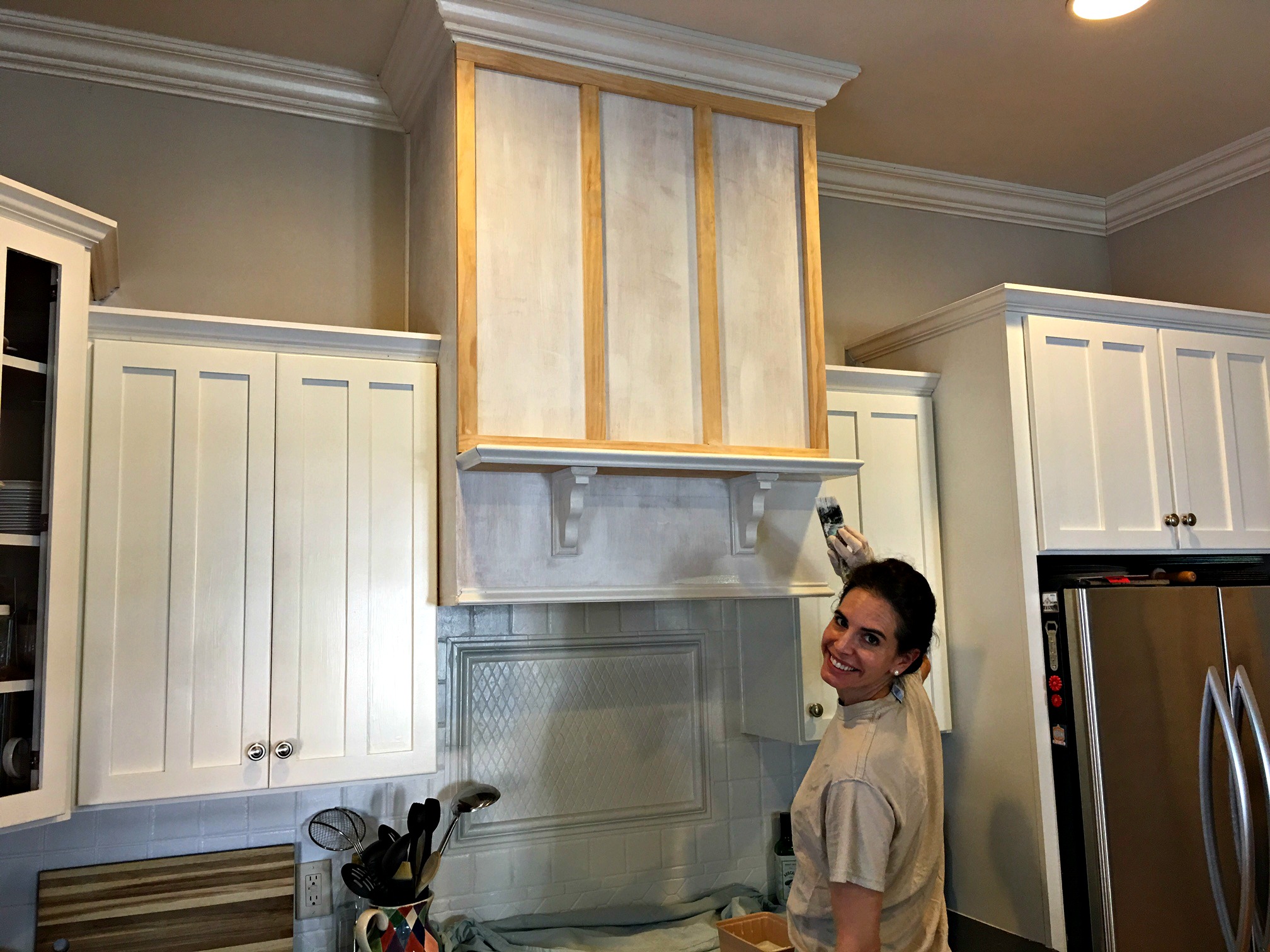 Hood Process 2 - Our New Kitchen Hood