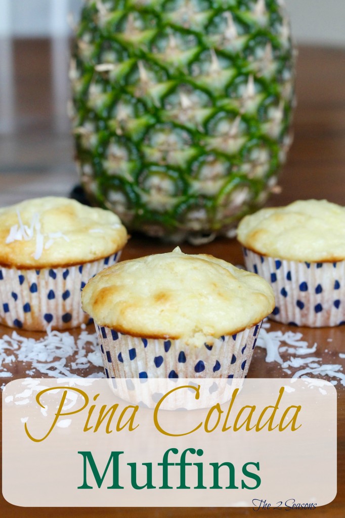 Pina Colada Muffins 682x1024 - Holiday Weekend Recipes