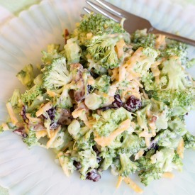 Classic Broccoli Salad - The 2 Seasons