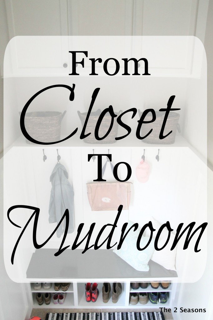 Mudroom After Pic 683x1024 - The Closet Becomes a Mudroom - Revisited