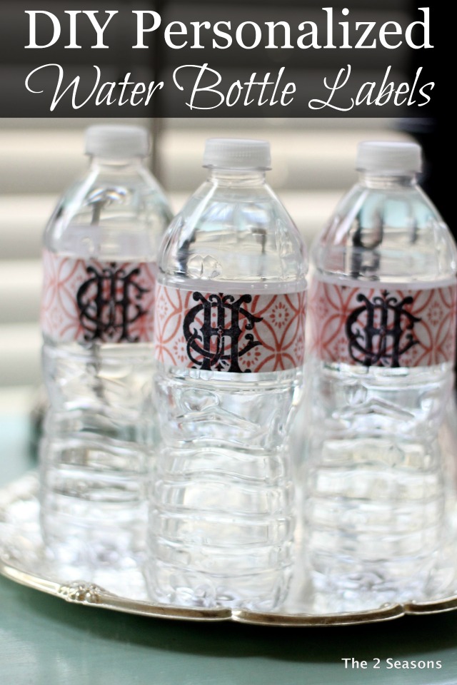 Water Bottle Pic - DIY Personalized Water Bottles