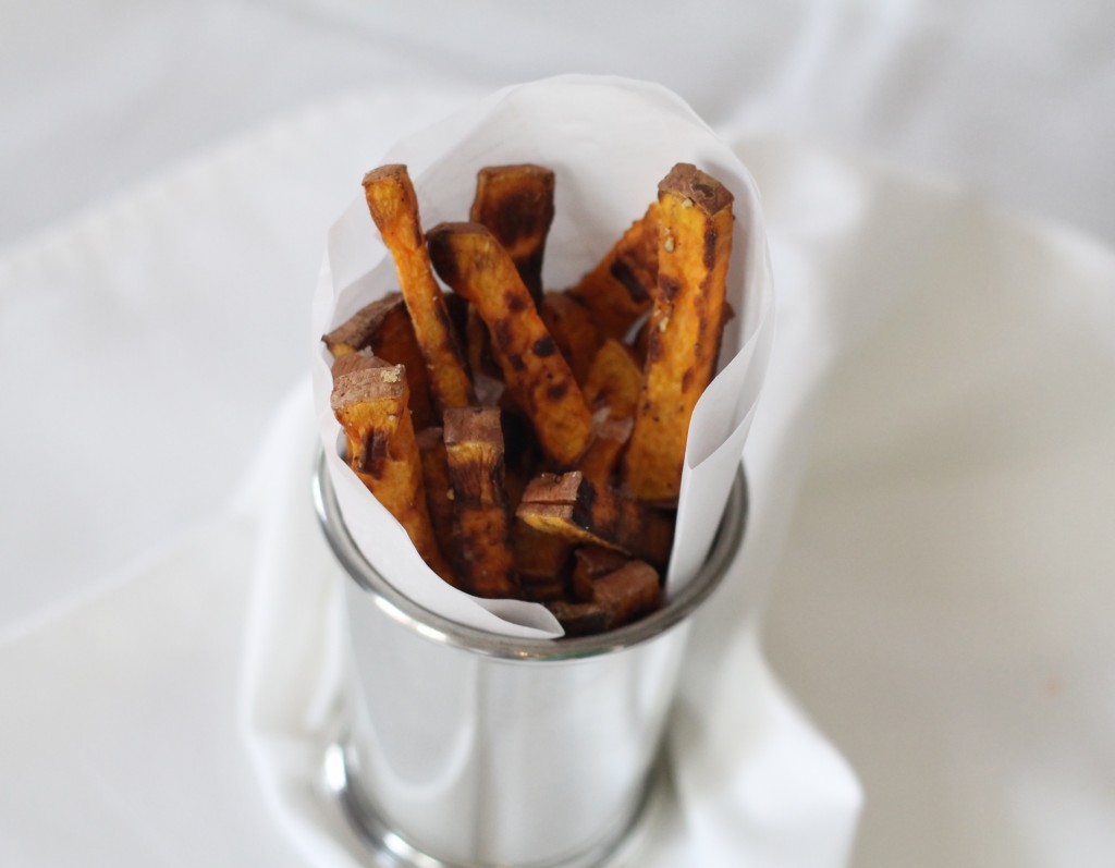 Baked Sweet Potato Fries - The 2 Seasons