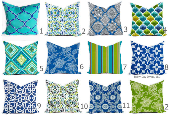 Outdoor Pillows - The Seasons' Saturday Selections