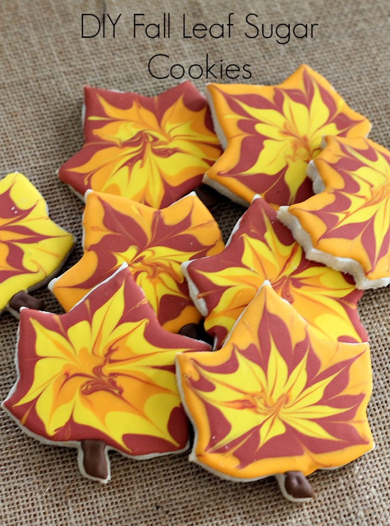Fall Sugar Cookies 760x1024 - How to Decorate Fall Leaf Cookies