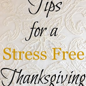Tips for a Stress Free Thanksgiving - The 2 Seasons
